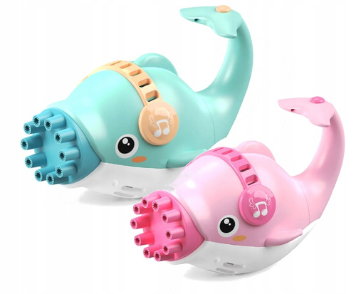 Aparat Pistolet Do Baniek Delfin Duży Wytwarzajacy Bańki