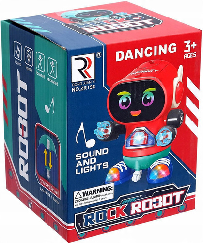 Tańczący Robot Wesoły Robot Dance Efekty Świetlne