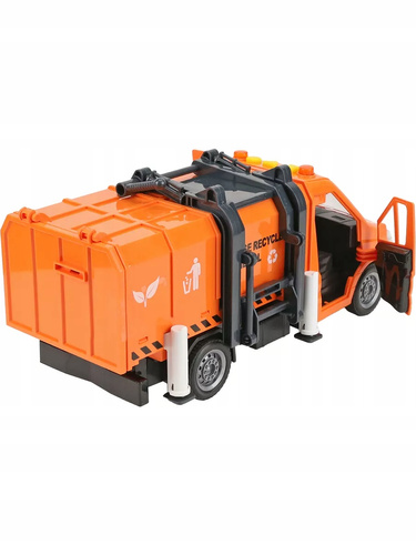 NORIMPEX POJAZD ŚMIECIARKA WYTRZYMAŁE AUTO SAMOCHÓD