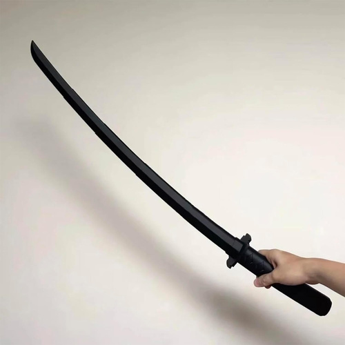 MIECZ WOJOWNIKA SKŁADANA CHOWANA KATANA 75 CM CZARNA