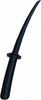 Miecz Wojownika Składana Chowana Katana 65 Cm Czarna