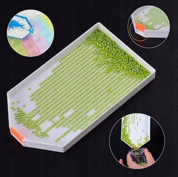 Diamentowa Mozaika Śpiące Małe Kotki Na Tle Serca 30x40Cm Kreatywne Diament