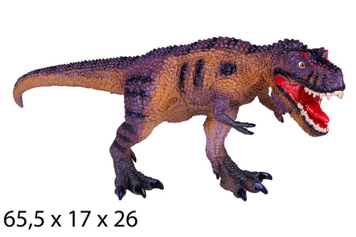 MEGA DINOZAUR TYRANOZAUR TREX DŹWIĘK RYCZY 65,5 cm