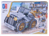 KLOCKI SERIA ARMIA JEEP 4 W 1 130 SZT