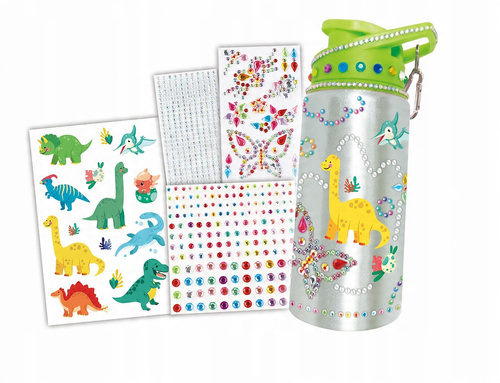 Bidon Butelka Zestaw Kreatywny Do Malowania Diamentowymi Zdobieniami 500 Ml