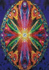 Diamentowa Mozaika Haft 7D Kolorowy Owal 40X30