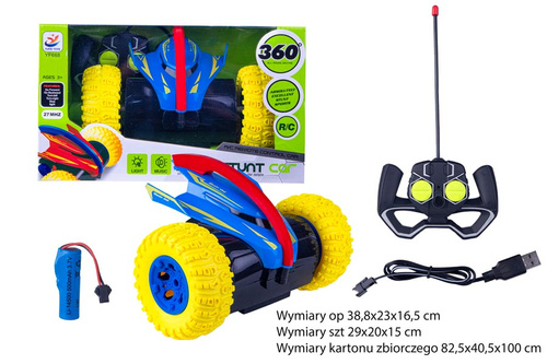 AUTO NA RADIO PAK 36 
Wymiary op 38,8x23x16,5 cm / Wymiary szt 29x20x15 cm / Wymiary kartonu zbiorczego 82,5x40,5x100 cm