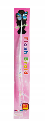 WARKOCZ DLA DZIEWCZYNKI MOTYL ŚWIECĄCY