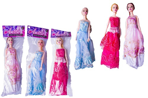 LALKA W SUKNI BALOWEJ WOREK PAK 240/120