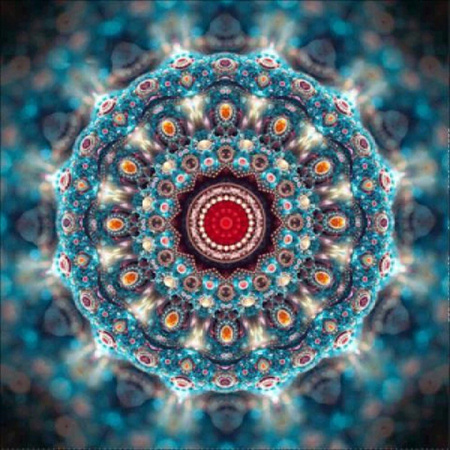 DIAMENTOWA MOZAIKA MANDALA KOBIETA 30X40 HAFT 7D