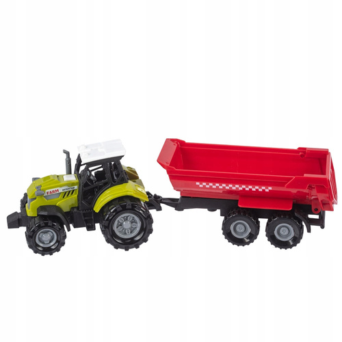 Ciągnik Traktor z Przyczepą Wywrotką Zestaw Rolniczy dla dzieci