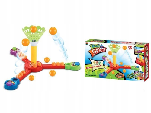 Gra Strzelanie Kulkami Zręcznościowa Gra Rodzinna Koszykówka