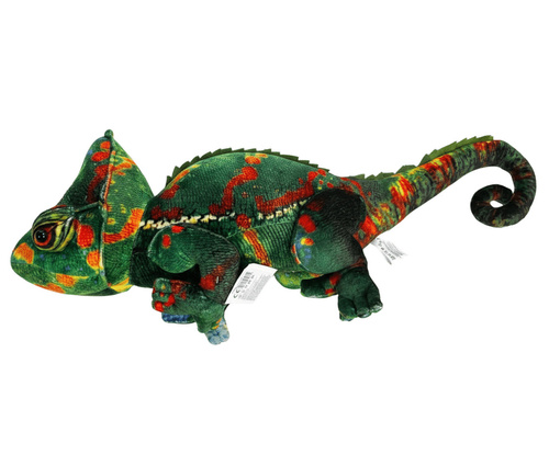 Maskotka Kameleon Przytulanka Miła W Dotyku 50 Cm Pluszowy Zwierzak