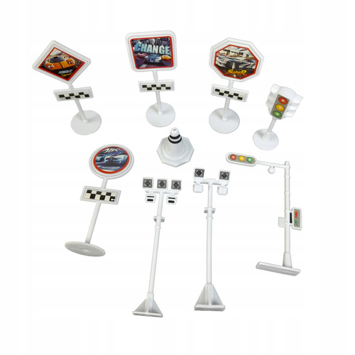 ZESTAW AUTEK SAMOCHODÓW AUT 25 SZT Z MATĄ MIASTO W KUFERKU