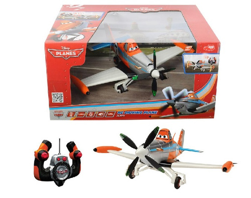 SAMOLOT NA RADIO DUSTY PLANES JEŻDŻĄCY POMRAŃCZOWY KARTON