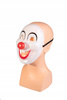 Maska Clown Wesoły Z Czerwonym Nosem Maska Na Twarz Karnawał Przebranie