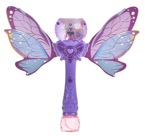 APARAT DO BANIEK RÓŻDŻKA W KORONIE ZE SKRZYDŁAMI ŚW/ MUZYKA BLISTER FAIRY pak 48
Wymiary : 33cm x 18,5cm x 5cm, Waga : 377g
2 uzupełniacze-kryształowe butelki, świecąca kula, muzyka, zasilanie 3xAA niedołaczone