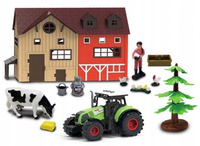 Zestaw Farma Z Traktorem Z Efektami Budynek Harvest Period 12 Elementów