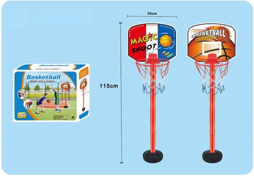 KOSZYKÓWKA  NA STOJAKU 115 CM DQ-85 KARTON  /PAK 36
wym 115 x 30 cm