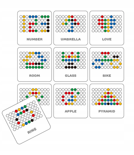 Magnetyczna Tablica Mozaika Żółwik Układanka Montessori Dla Dzieci