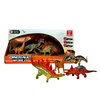Zestaw 4 Figurek Dinozaurów W Dioramie Dinosaur World
