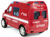 Straż Pożarna Auto Pojazd Strażacki Metalowy 8 Cm Mini Van