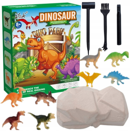 Skamielina Wykopalisko Dinozaura Z Figurką Dinozaura Z Zestawem Narzędzi