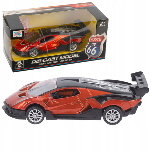 Auto Sportowe Lamborghini Wytrzymałe Metalowe Pull Back Zabawka Dla Dzieci