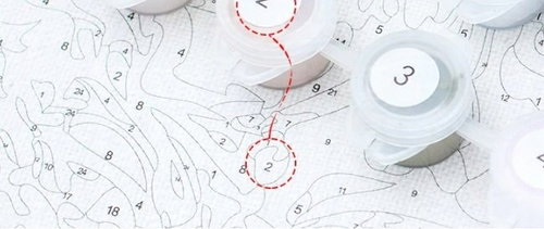 Malowanie Po Numerach Kolorowy Lew 50X40 Cm Z Ramą Kreatywne