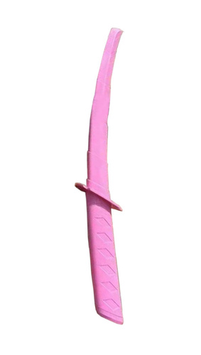 MIECZ WOJOWNIKA SKŁADANA CHOWANA KATANA 75 CM RÓŻOWA