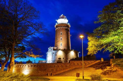 Diamentowa Mozaika Latarnia W Kołobrzegu Morze 30x40 Cm Kreatywne Diamenty