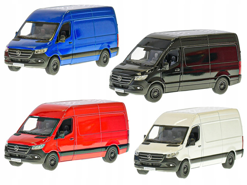 Auto Metalowe Bus Mercedes Otwierane Drzwi Mechanizm Pull Back