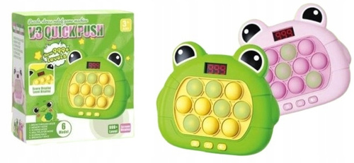 Gra Zręcznościowa Pop It Popit Antystresowa Żaba Z Wyświetlaczem