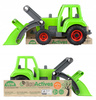 Lena Eco Autko Traktor Ciągnik Z Łopatą Łyżką 36 Cm Materiały Ekologiczne