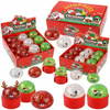 Gniotek Świąteczny Żelowy z Brokatem Sensoryczny Antystresowy Squishy MIX