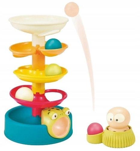 Wieża Z Piłeczkami Zjeżdżalnia Z Piłeczki Dla Maluchów Żaba