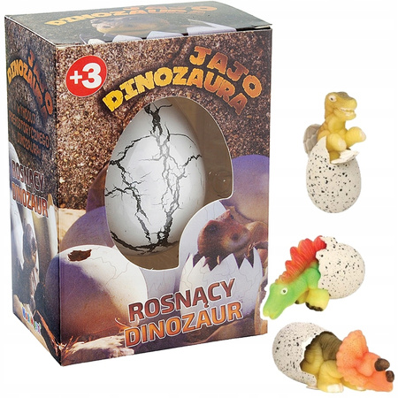 Jajko Jajo Dinozaura Rosnący Dinuś Wykluwający Z Jajka