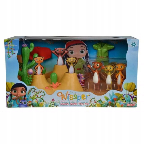 Wissper Świat Pustyni Zestaw Figurek + 3 Surykatki