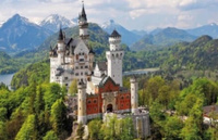 Diamentowa Mozaika Zamek Na Skale 30X40 Cm Kreatywne Diamenty