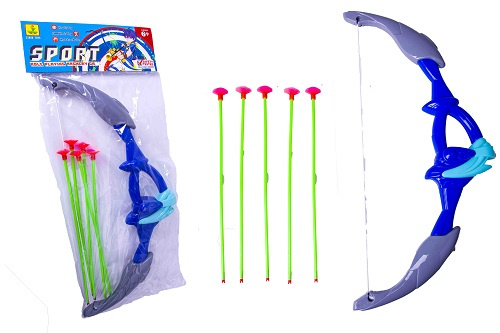 NORIMPEX BEZPIECZNY KOLOROWY ŁUK DLA DZIECI Z 5 STRZAŁAMI