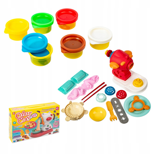 Ciastolina Makaronowa Maszynka Zestaw Kreatywny 3d