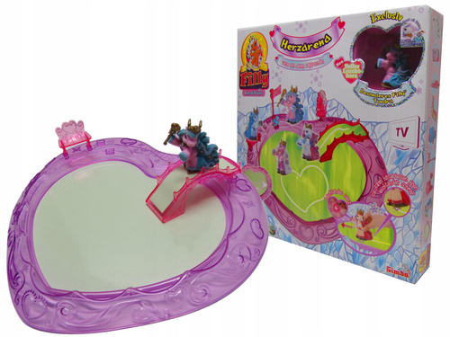 Lodowisko Świecące Kucyk Figurka + Akcesoria Filly