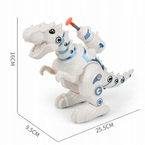 Robot Interaktywny Dinozaur Strzelający Zionący Ogniem Św I Dżw