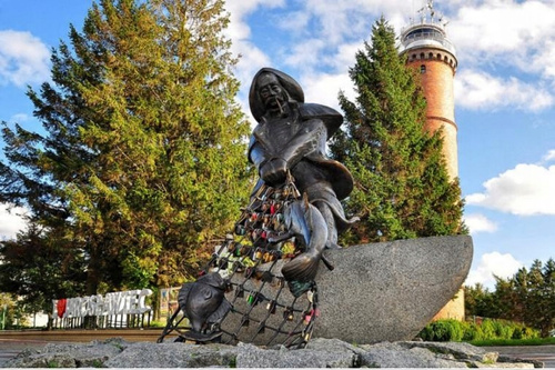 Diamentowa Mozaika Rzeźba Rybaka Polskie Morze 30x40 Cm Kreatywne Diamenty