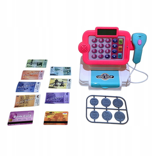 Norimpex Zestaw Kasa Sklepowa Supermarket Smart Dźwięk I Światło +Akcesoria