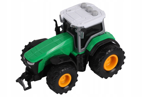 Ciągnik Traktor Pojazd Rolniczy z maszyną do siania zabawkowy