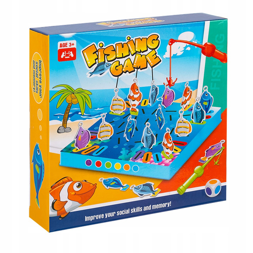 Gra Zręcznościowa Rybki Na Haczyk Z Kostką