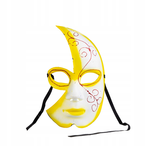 Maska Wenecka Maska Na Pół Twarzy Kilka Kolorów Karnawał Przebranie