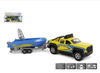 AUTO PICK-UP METAL NAPĘD ŚWIATŁO/DŹWIĘK Z ŁODZIĄ