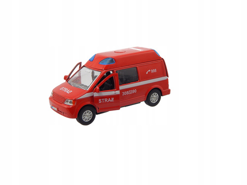 Auto Straż Van Metalowe Samochód Pojazd Wóz Strażacki Z Dźwiękiem